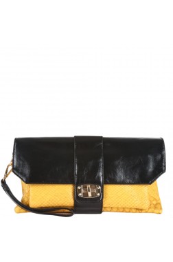 Clarissa Exotic Snakeskin Convertible Clutch