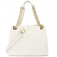 Rachelle Exotic Snakeskin Chain Bag