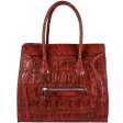 O'Hara Mini Exotic Croc Satchel