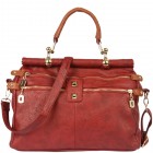 Maxwell Studded Frame Satchel