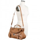 Allison Foldover Buckle Satchel