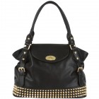 Isabelle Rhinestone Stud Satchel