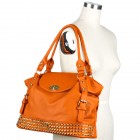Isabelle Rhinestone Stud Satchel