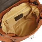Olive Stitched Satchel
