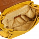 Olive Stitched Satchel
