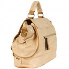 Olive Stitched Satchel