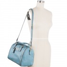 Greyson Studded Barrel Satchel