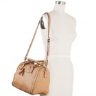 Greyson Studded Barrel Satchel