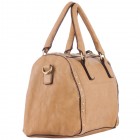 Greyson Studded Barrel Satchel