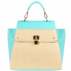 Mia Straw Satchel
