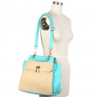 Mia Straw Satchel