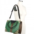 Deirdre Colorblock Satchel