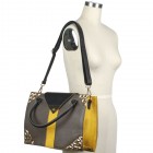 Deirdre Colorblock Satchel