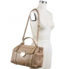 Lulu Lock Satchel