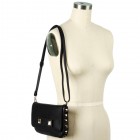 Carrie Studded Convertible Clutch