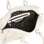 Stella Woven Barrel Satchel