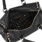 Beth Studded Barrel Satchel