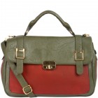 Harley Colorblock Oversized Satchel