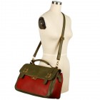 Harley Colorblock Oversized Satchel