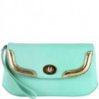 Georgia Colorblock Clutch