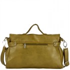 Kristin Braided Buckle Satchel