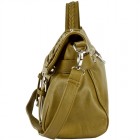 Kristin Braided Buckle Satchel