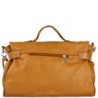 Kristin Braided Buckle Satchel