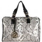 Phoebe Exotic Barrel Satchel