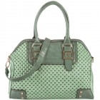 Morgan Woven Bowler Satchel