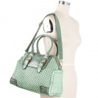 Morgan Woven Bowler Satchel