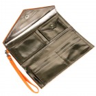 Lila Neon Wallet Clutch