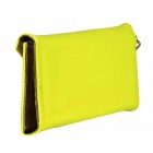 Lila Neon Wallet Clutch