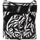 Simone Zebra Flower Crossbody Bag