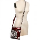Simone Zebra Flower Crossbody Bag
