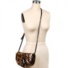 Naomi Leopard Crossbody Bag
