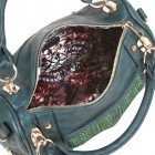 Rae Woven Flap Satchel