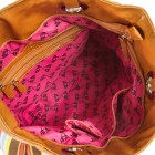 Striped Canvas Weekender Tote