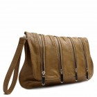 Anderson Zipper Clutch