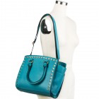 Delia Studded Handbag