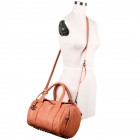 Kylie Studded Barrel Satchel