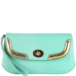 Georgia Colorblock Clutch