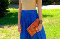 orange envelope clutch