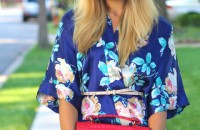 nila anthony red purse