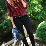 lucille buckle satchel