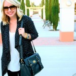 black satchel with buckle clasp