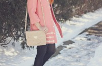 beige cross-body bag