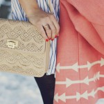 Minnie Laser Cut Envelope Bag