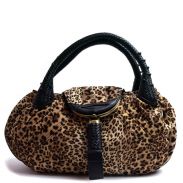 Leopard Secret Agent Bag