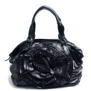 Tina Studded Rose Satchel