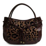 Peggy Leopard Satchel